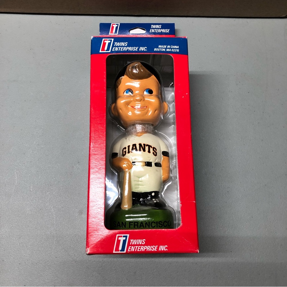 1995 Twins Enterprise Inc TEI SF Giants San Francisco Bobblehead Rare Genuine